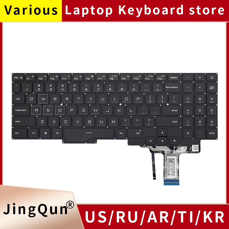 Gaming Keyboard Hp - Laptops English US backlight Russian Keyboard