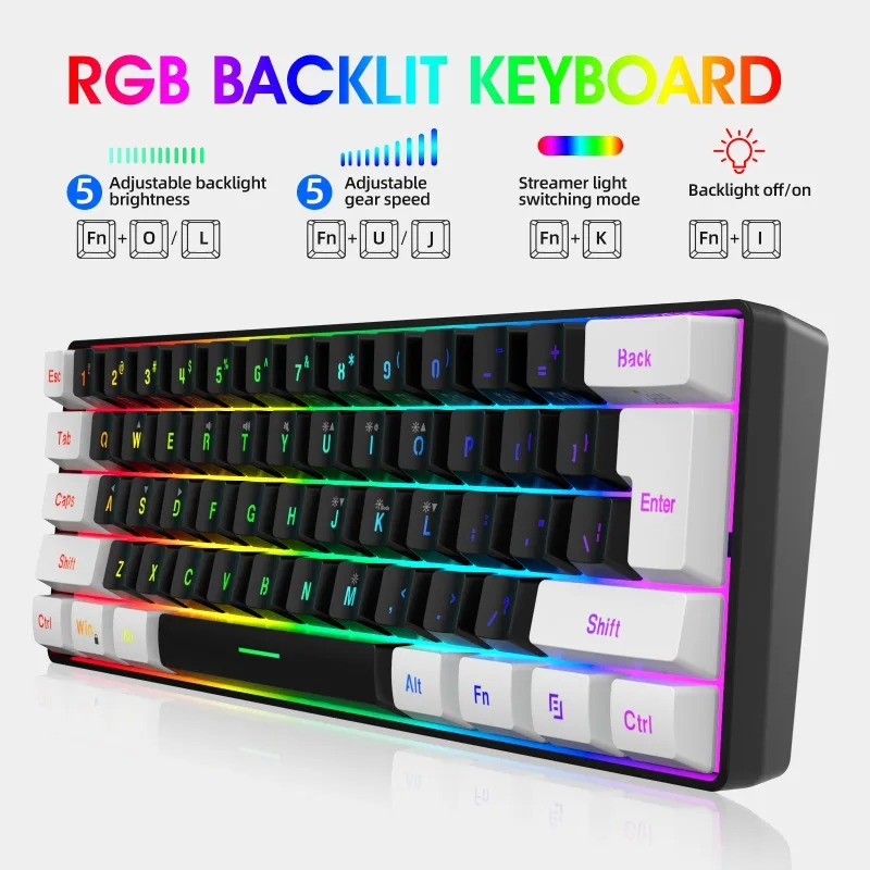 Keyboard and Mouse 60% Compute - огляд і ціна Gaming Keyboard Mouse And Headset Combo