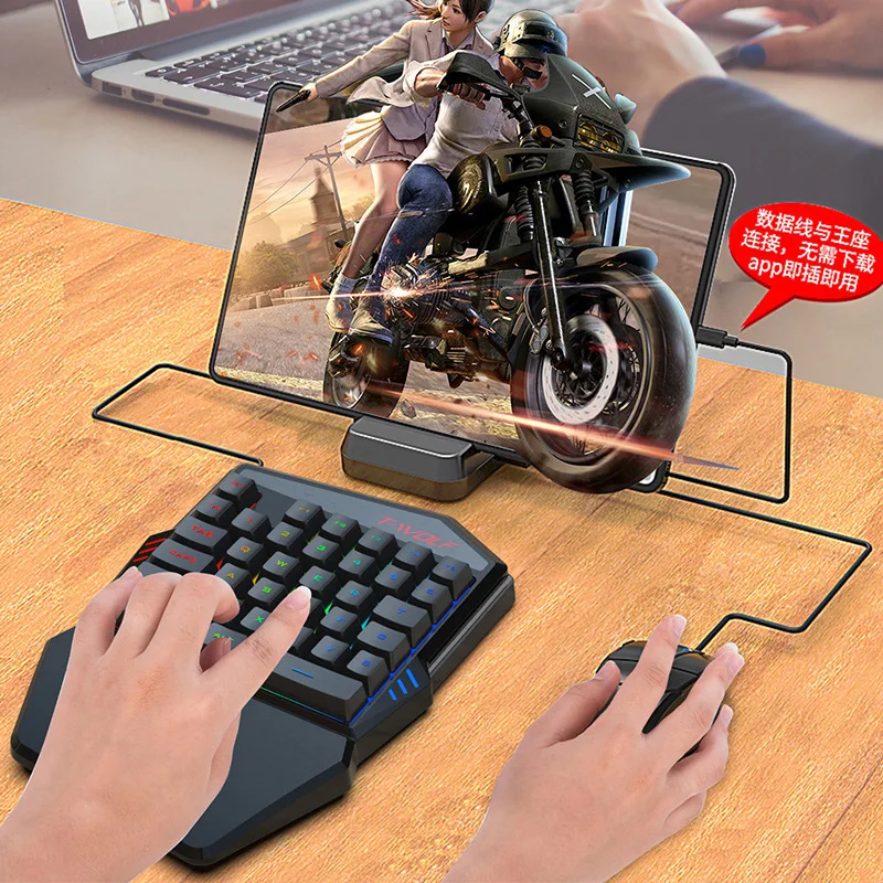T-WOLF TF900 One Handed Keyboa - огляд і ціна Gaming Keyboard Hand