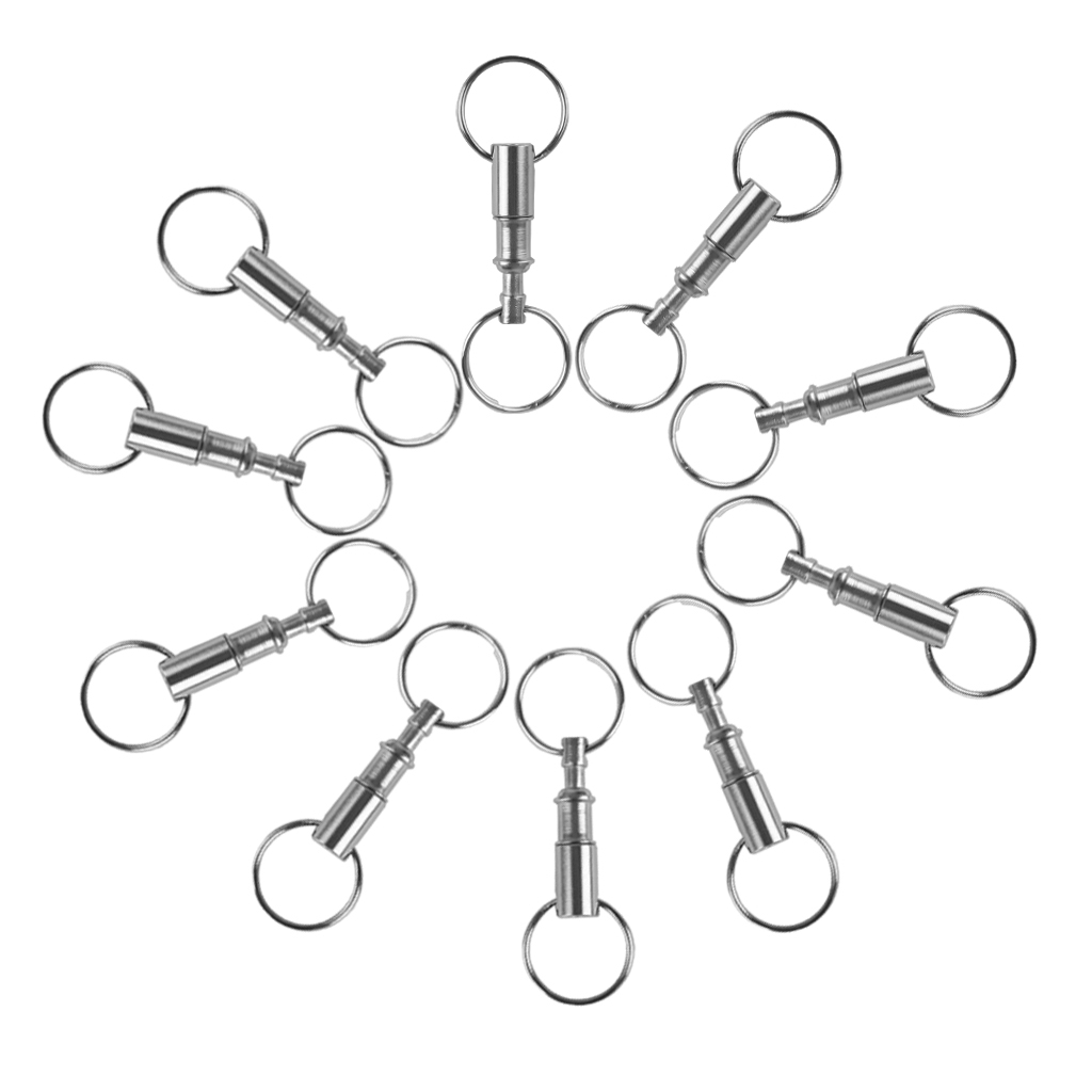 10pcs Dual Detachable Keychain - огляд і ціна Keycap Puller Ring