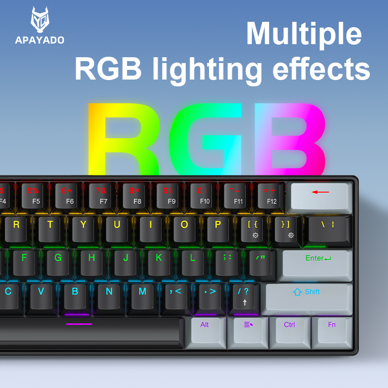 APAYADO K61 Mini Mechanical Ke - огляд і ціна Gaming Keyboard Mouse And Headset Combo