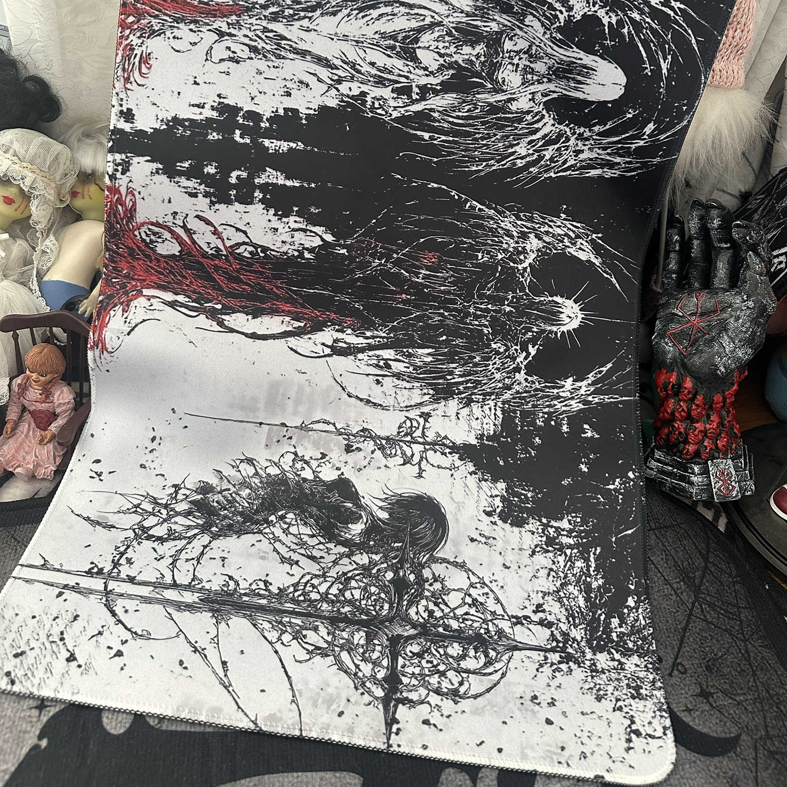 Dark Angel Art Design Large Si - огляд і ціна Gaming Keyboard Mouse