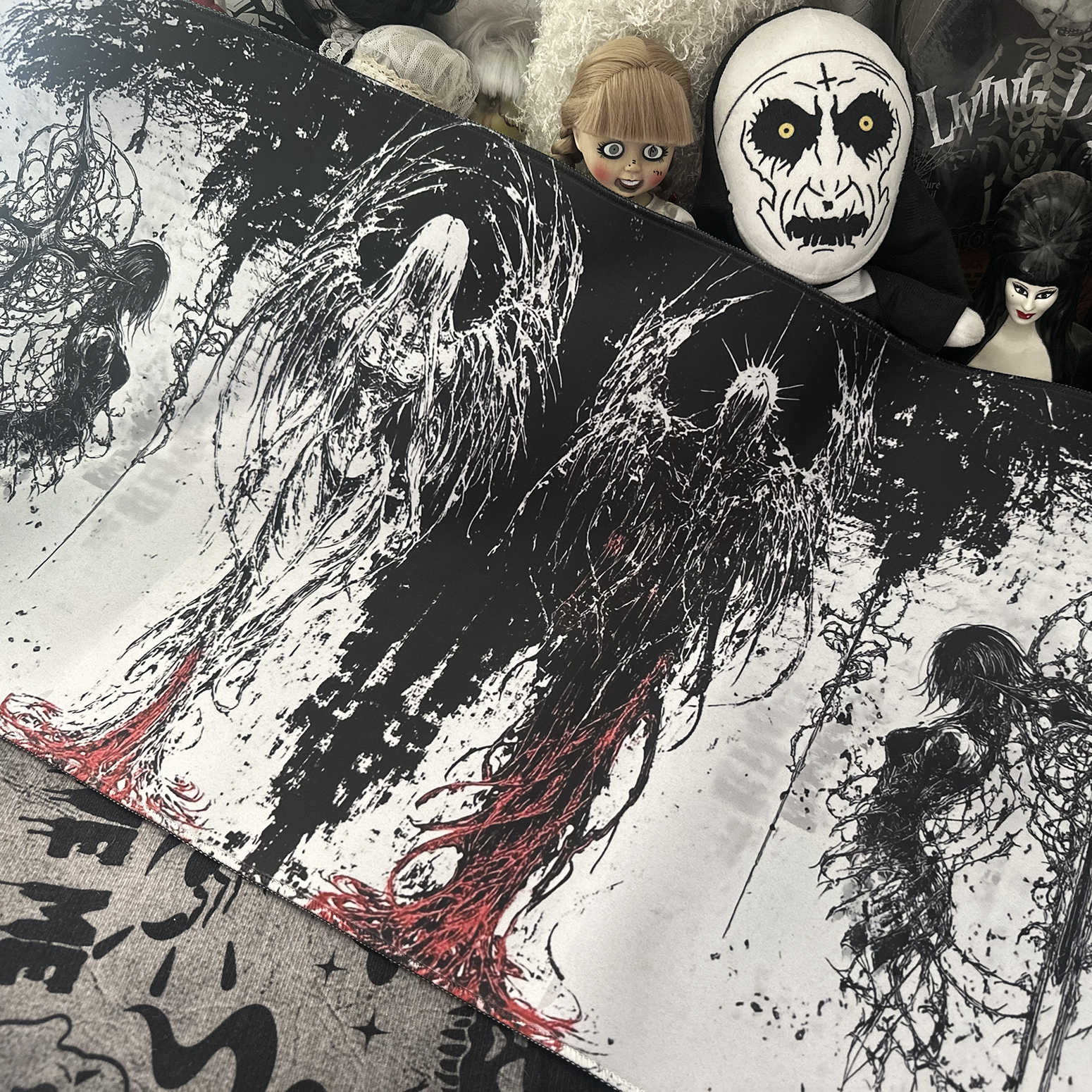 Dark Angel Art Design Large Si - огляд і ціна Gaming Keyboard Mouse