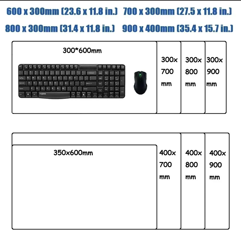 Custom Print Mouse Pad Diy Lar - огляд і ціна Gaming Keyboard Mouse