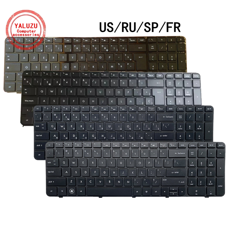 US/RU/SP/FR English/Russian/Sp - огляд і ціна Gaming Keyboard Hp