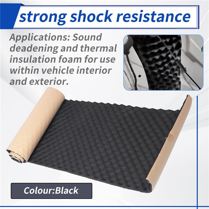 Car Sound Deadening Mat 50X200 - огляд і ціна Foam Dampener Sheet