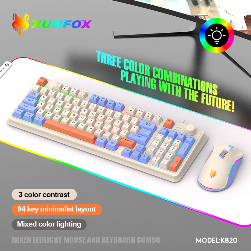 K820 USB Wired Game Keyboard M - огляд і ціна Gaming Keyboard Bundle
