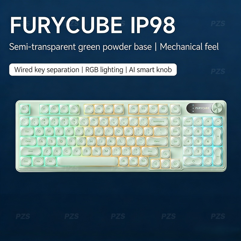 FURYCUBE IP98 Wired Gaming Mem - огляд і ціна Gaming Keyboard Ip98