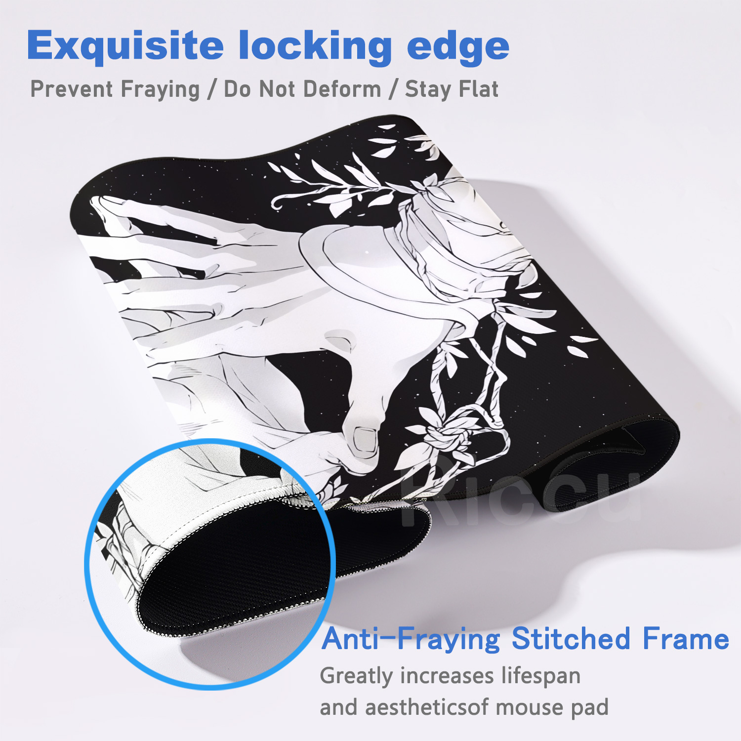 HD Large Black White XXL Gothi - огляд і ціна Gaming Keyboard Hand