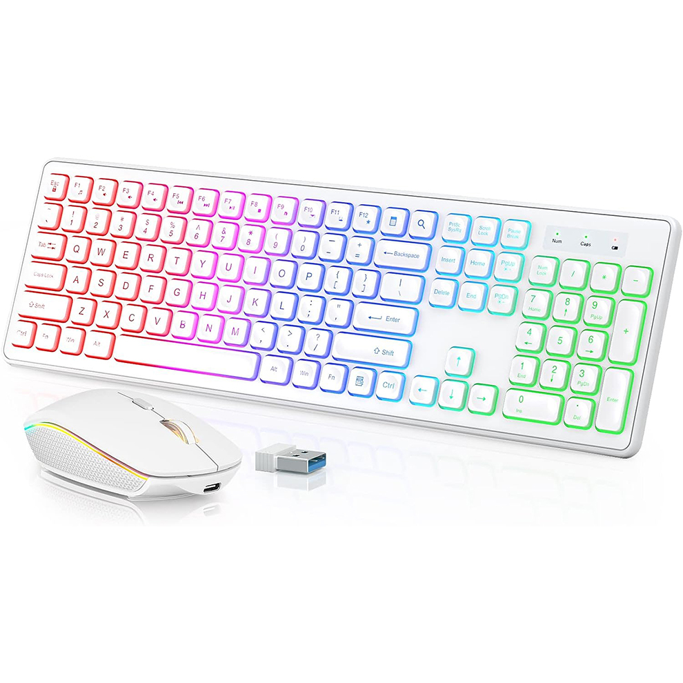 Backlit Wireless Keyboard and  - огляд і ціна Gaming Keyboard Bundle