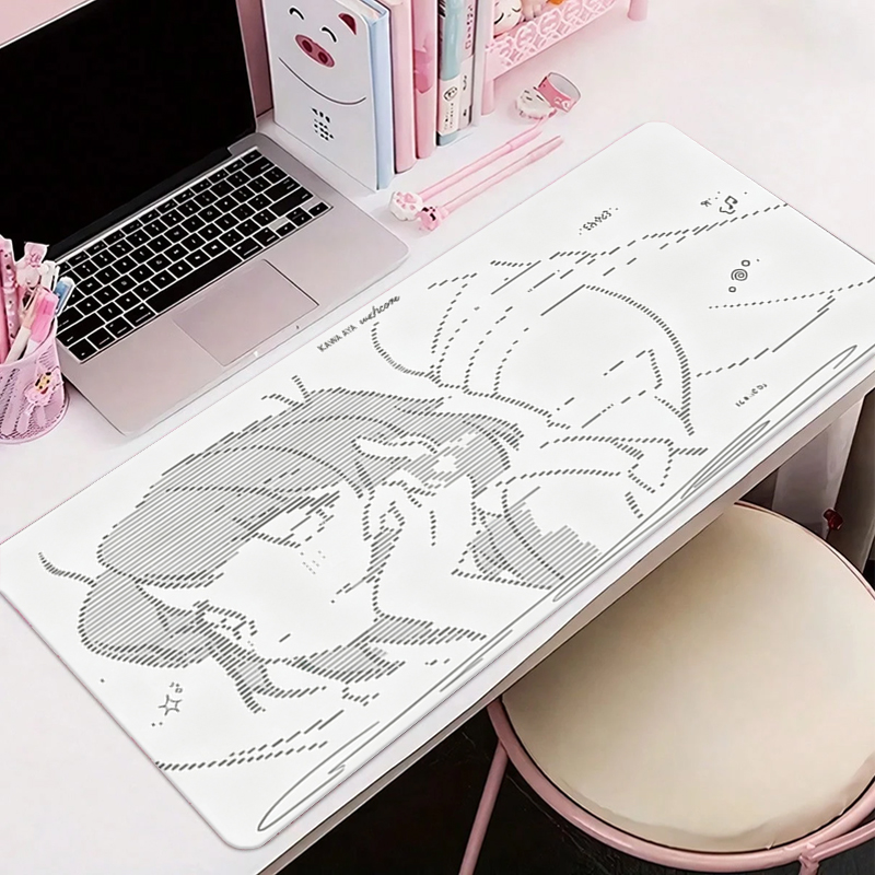 1Pcs Leather Mouse Pad Anime A - огляд і ціна Gaming Keyboard Mouse
